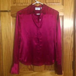 Parisian Signature 100% Silk Blouse
